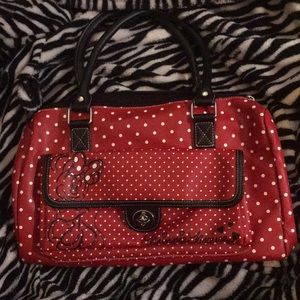 Minnie Mouse polka-dot purse